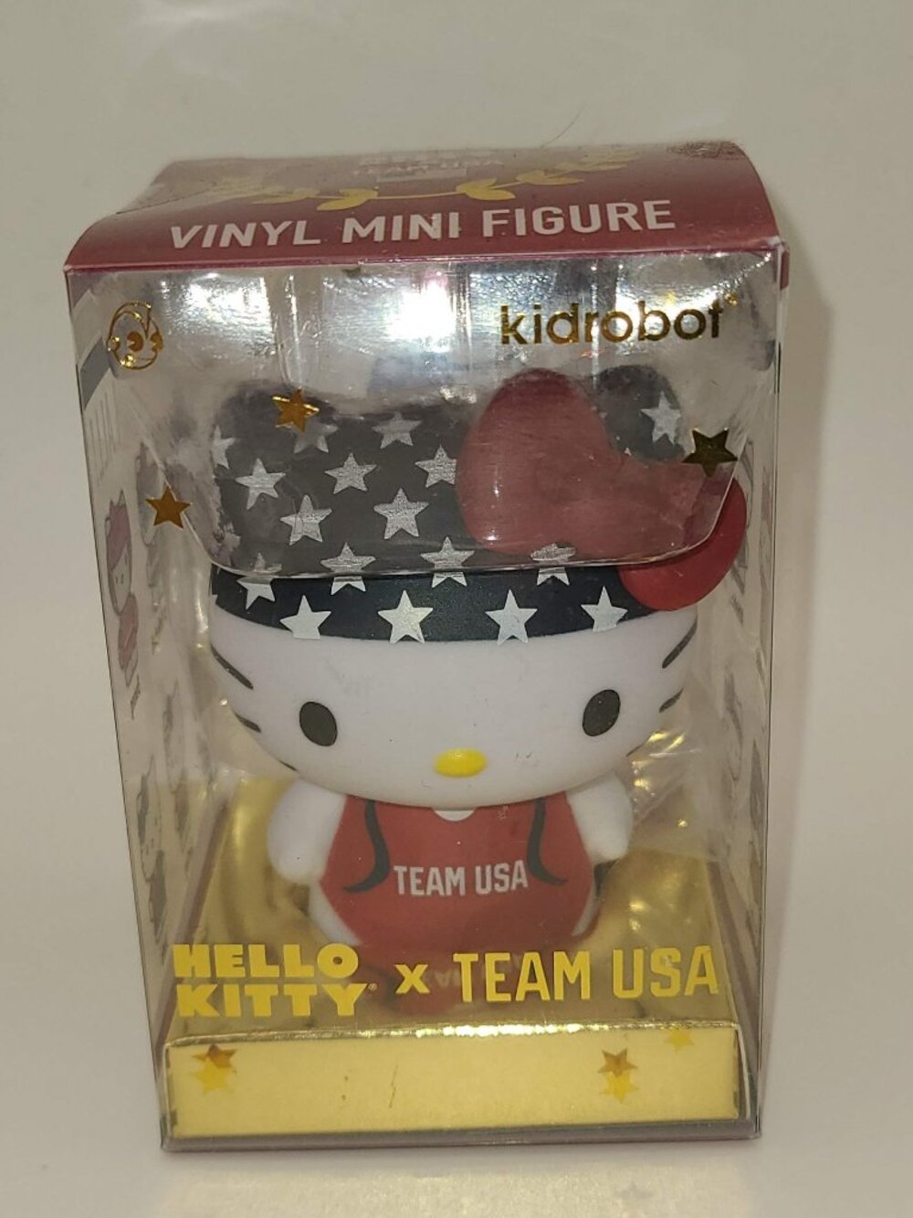 Kidrobot x Hello Kitty x Team USA Vinyl Figure, Swimming